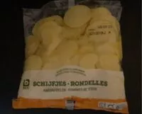 İçindeki şeker miktarı Rondelles de pommes de terre