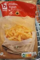 Cantidad de azúcar en Frites