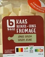 Sokerin määrä sisällä Kaas Blokjes . Cubes Fromage