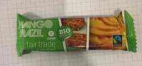 Sucre et nutriments contenus dans Mango brazil bio