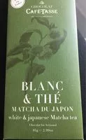 Chocolats blancs au matcha