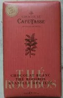 İçindeki şeker miktarı Chocolat blanc thé rooibos et vanille des îles