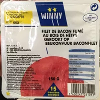 चीनी की मात्रा Filet de Bacon Fumé au Bois de Hêtre (15 tranches)