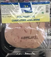 चीनी की मात्रा Assortiment de charcuterie Alsacienne