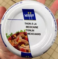 चीनी की मात्रा Thon à la Mexicaine