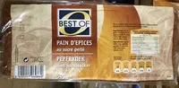 İçindeki şeker miktarı Pain d'épices au sucre perlé