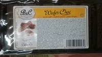 Cantidad de azúcar en Wafer Choc