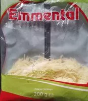 Quantité de sucre dans Emmental