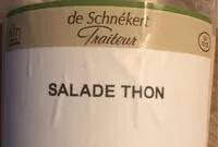 入っている砂糖の量 Salade de thon