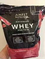 Quantité de sucre dans Whey protein amfit nutrition