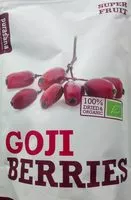 入っている砂糖の量 Goji Berries Super Fruit