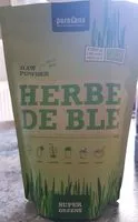入っている砂糖の量 Herbe de blé