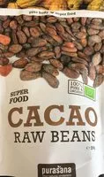 入っている砂糖の量 Super Food Cacao Raw Beans