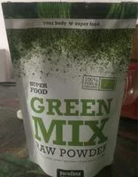 入っている砂糖の量 Super Food Green Mix Raw Powder