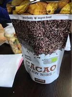 入っている砂糖の量 Fèves De Cacao Bio - 200 G - Purasana