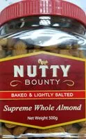 Suhkur ja toitained sees Nutty