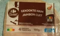 Zuckermenge drin Jambon cuit