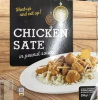 Quantité de sucre dans Chicken Sate in peanut sauce