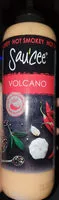 Suhkru kogus sees Sauce piquante volcano Hot