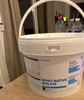 Cantidad de azúcar en Whey native isolate
