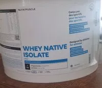Cantidad de azúcar en Whey native isolate