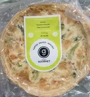 入っている砂糖の量 Quiche saumon brocolis