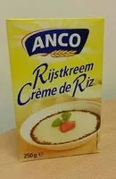 Jumlah gula yang masuk Crème de riz