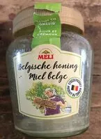Sokerin määrä sisällä Miel belge
