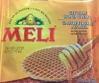 Amount of sugar in Gaufre fourrée au miel