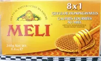 Amount of sugar in honingwafels