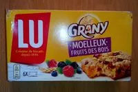 Cantidad de azúcar en Moelleux fruits des bois