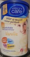 Cantidad de azúcar en Afslankshake Vanilla