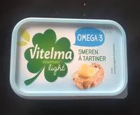 入っている砂糖の量 Vitelma Light - Smeren à tartiner