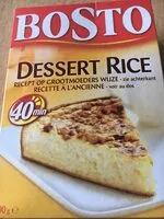 含糖量 Bosto Dessert Rice