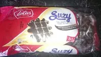 Suhkru kogus sees Suzy chocolade Luikse wafels
