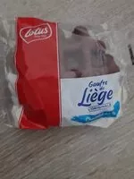 Suhkru kogus sees Gaufre de liège Chocolat au lait