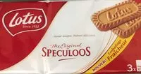 入っている砂糖の量 SPECULOOS