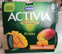 Quantité de sucre dans Yaourt à la mangue
