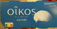 Jumlah gula yang masuk Oîkos à la grecque nature