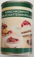 Amount of sugar in Kirschkompott aus Schattenmorellen