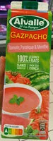 Suhkru kogus sees Gazpacho tomate, pastèque & menthe