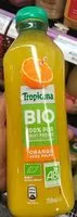 Quantité de sucre dans Orange avec Pulpe pressée