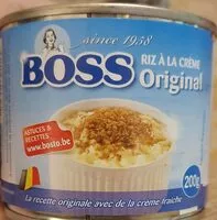 Sugar and nutrients in Boss