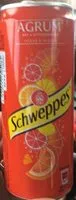 Sokerin määrä sisällä Schweppes Agrum'