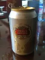 Sugar and nutrients in Stella artois