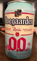 Jumlah gula yang masuk Hoegaarden Rosée 0,0%
