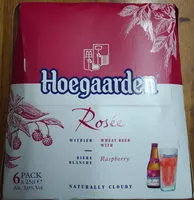 Sucre et nutriments contenus dans Hoegaarden