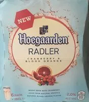 Jumlah gula yang masuk Bière blanche Cranberry/orange Hoegaarden