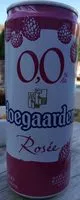 Jumlah gula yang masuk Hoegaarden rosée sans alcool