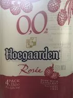 Jumlah gula yang masuk Hoegaarden rosée 0,0%